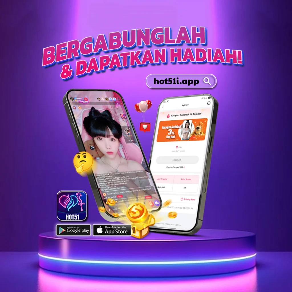 Hot51apps.vip: Hot51 Live Streams Make Indonesian Cute Girls Shine Naturally on Screen