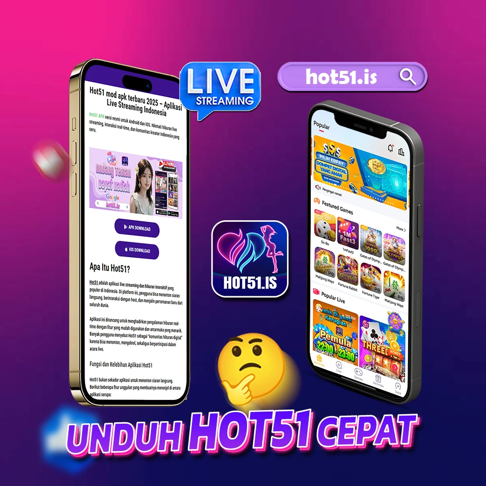 Hot51apps.vip: Hot51 Streams Feel Cozy with Indonesian Cute Girls Chatting