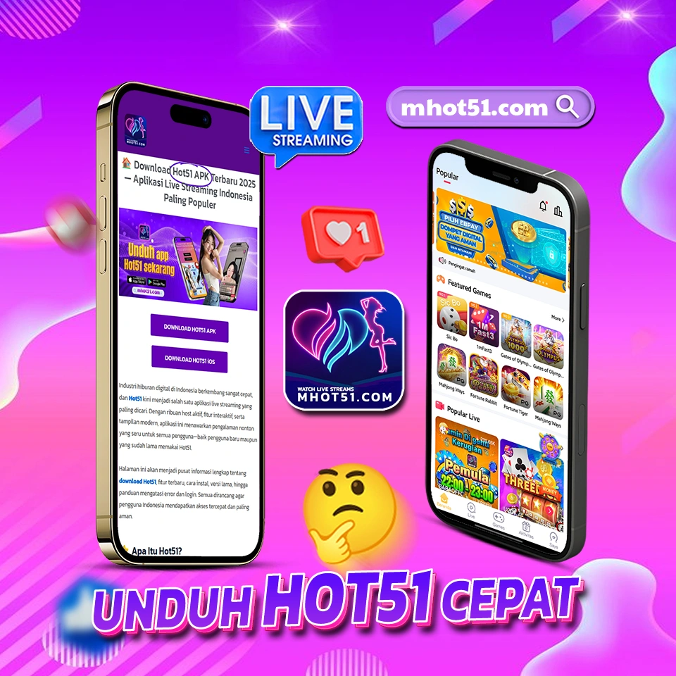 Hot51apps.vip: Indonesian Girls on Hot51 Interact Openly with Audiences