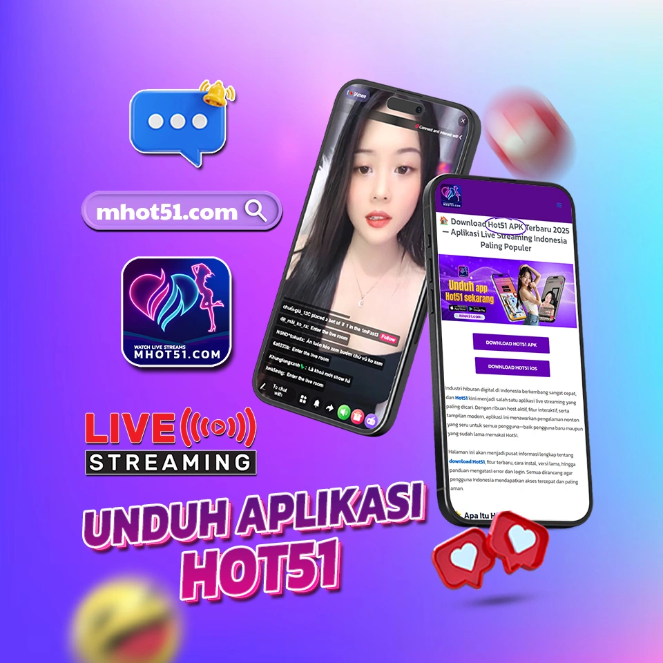 Hot51apps.vip: Cute Girls Streaming Live on Hot51 Look Confident and Fun