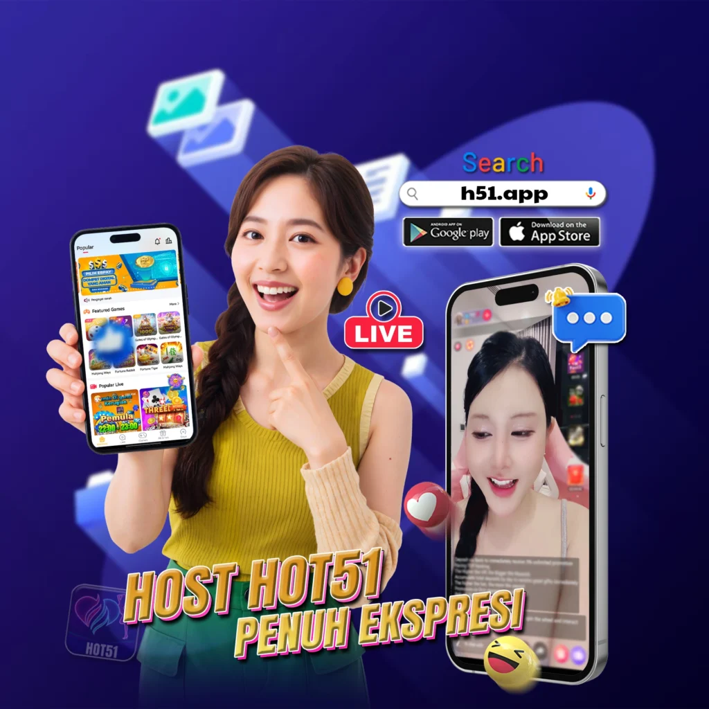Hot51apps.vip: Indonesian Cute Girls on Hot51 Keep Streams Engaging and Interactive