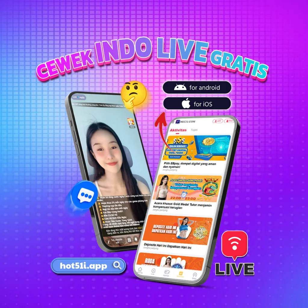 Hot51apps.vip: Cute Indonesian Streamers Create a Cozy Online Hangout Space on Hot51