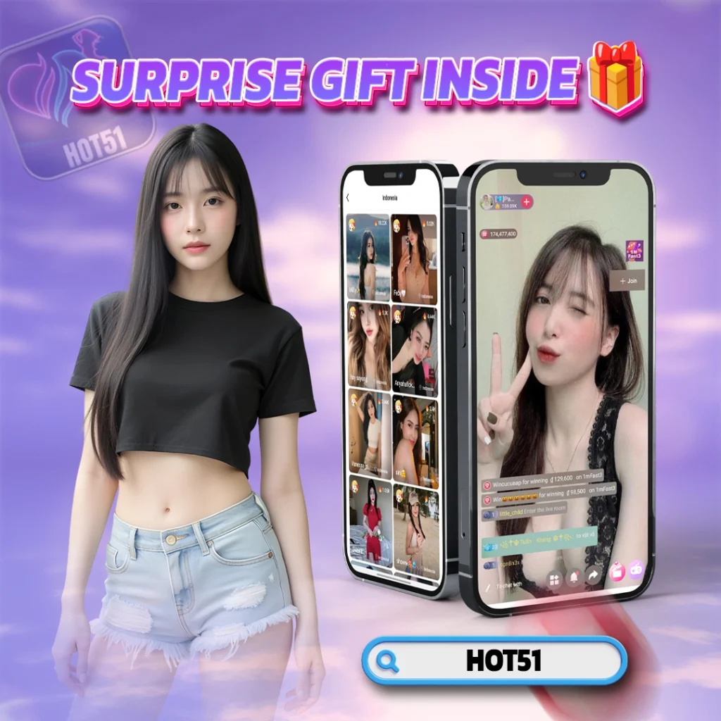 Hot51apps.vip: Why Hot51 Live Rooms Feel More Alive When Indonesian Girls Start Streaming