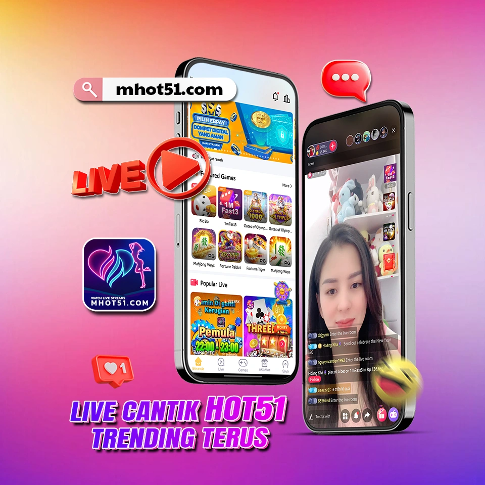 Hot51apps.vip: Indonesian Streamers on Hot51 Keep Conversations Interesting