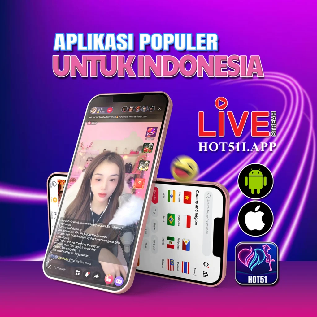 Hot51apps.vip: Indonesian Cute Girls on Hot51 Always Greet Fans with Warm Smiles