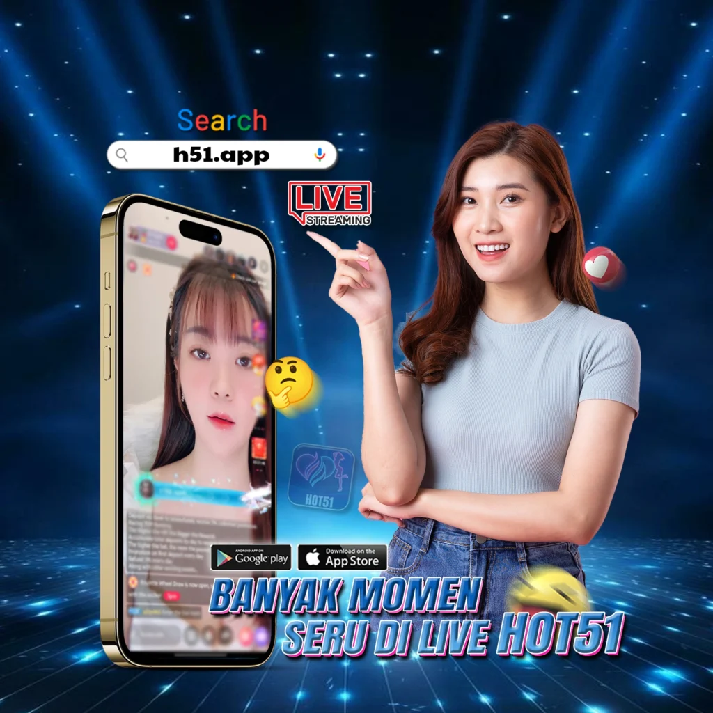 Hot51apps.vip: Indonesian Girls on Hot51 Create Positive Vibes During Every Stream